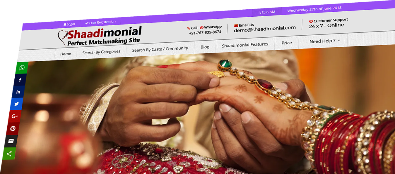 Matrimonial Portal development